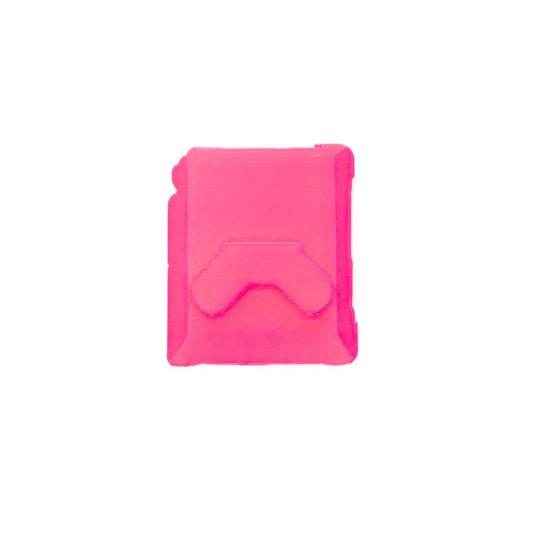 Removable Gum Pink flip flop frame close-up rear view